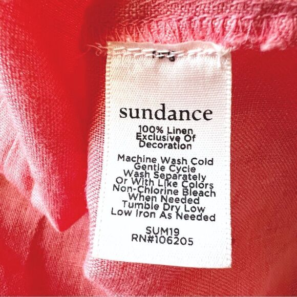 Sundance linen crochet cami top - Picture 4 of 5